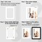Golden State Art, Pack of 25, Acid-Free White Pre-Cut 5x7 Picture Mat for 4x6 Photo with White Core Bevel Cut Frame Mattes